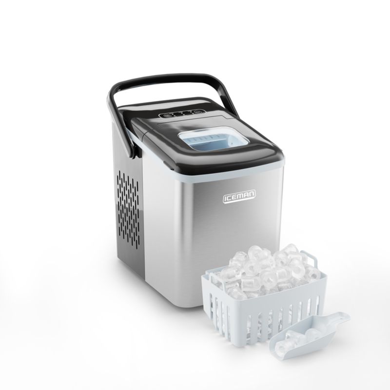 Iceman Dual-Size Ice Maker + Reviews | Crate & Barrel