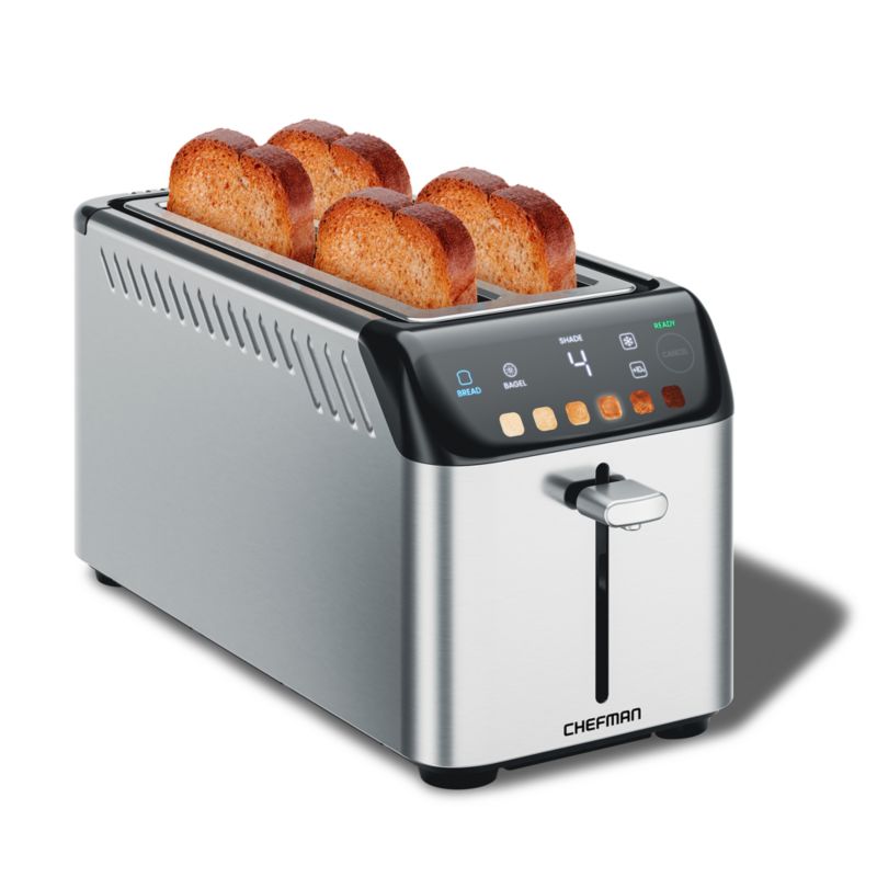 Chefman Smart Touch 4-Slice Long Slot Toaster - image 2 of 5