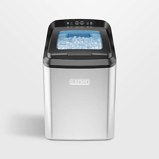 ICEMAN Dual-Size Ice Machine, Portable Ice Maker Machine, Creates