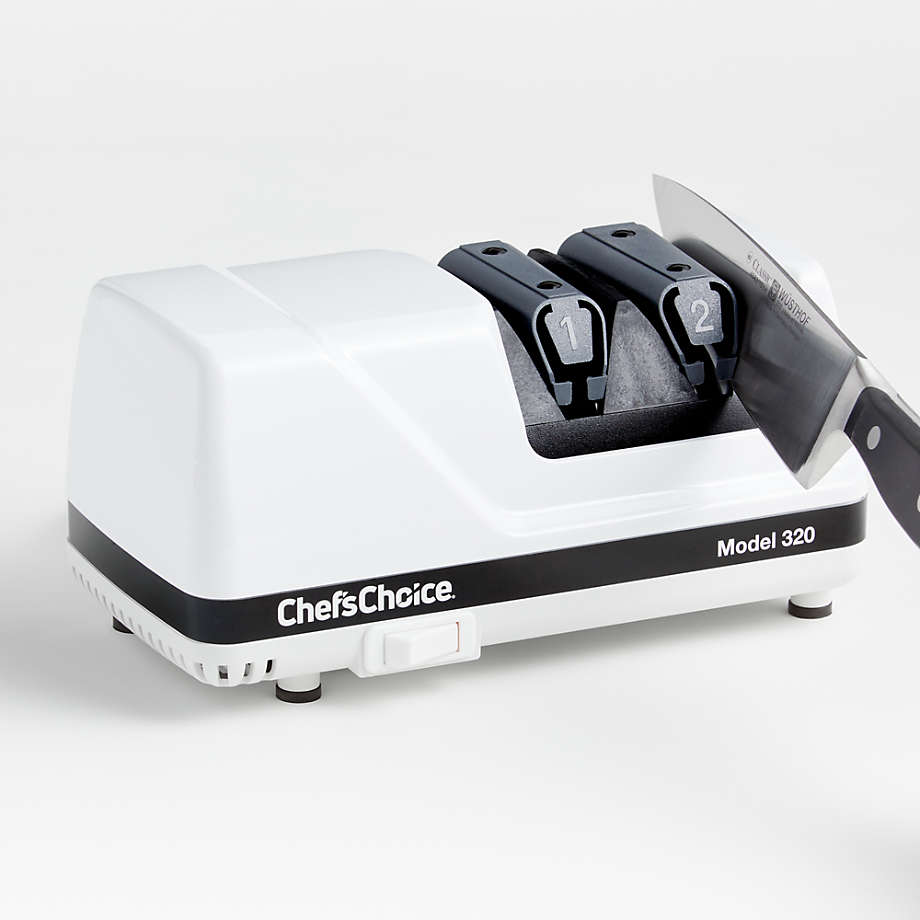 Chef'sChoice ® White Electric Knife Sharpener 320