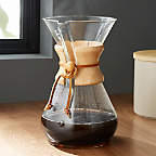 View Chemex ® 8-Cup Glass Pour-Over Coffee Maker with Natural Wood Collar - image 1 of 13