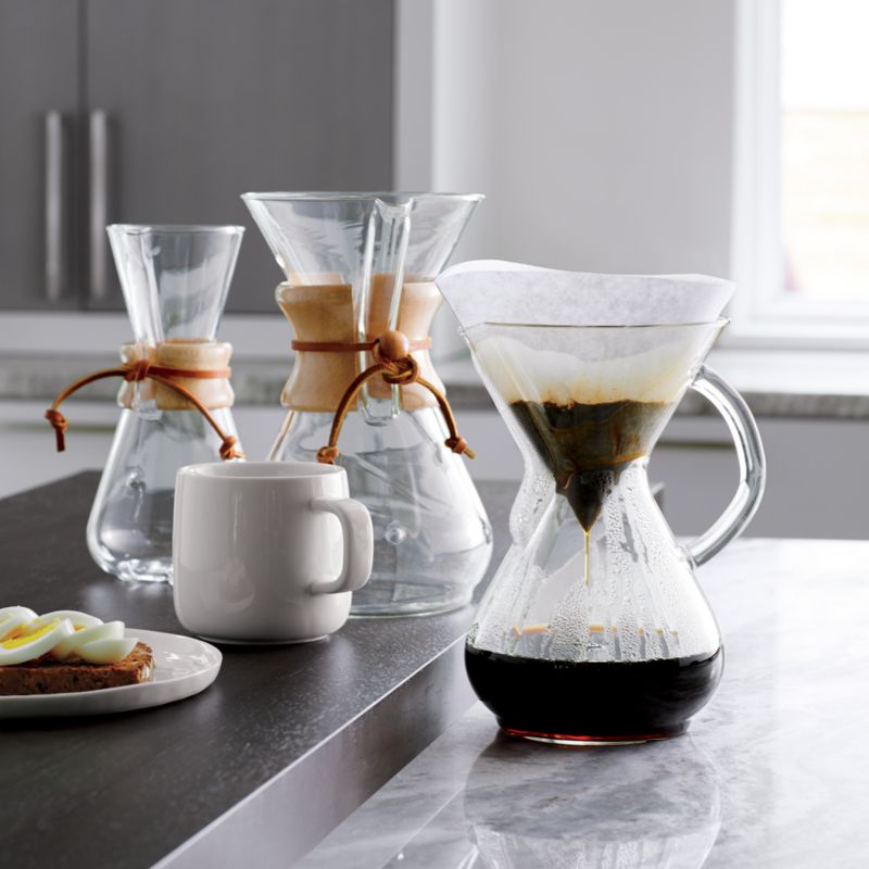 Chemex® Pour-Over Glass Coffee Maker with Wood Collar