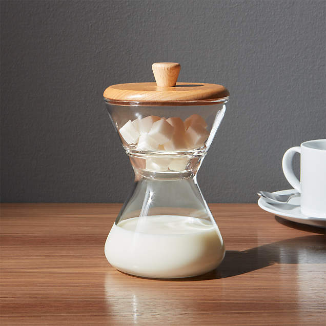 Merge Cream And Sugar Set Reviews Crate Barrel   Chemex Cream And Sugar Set 