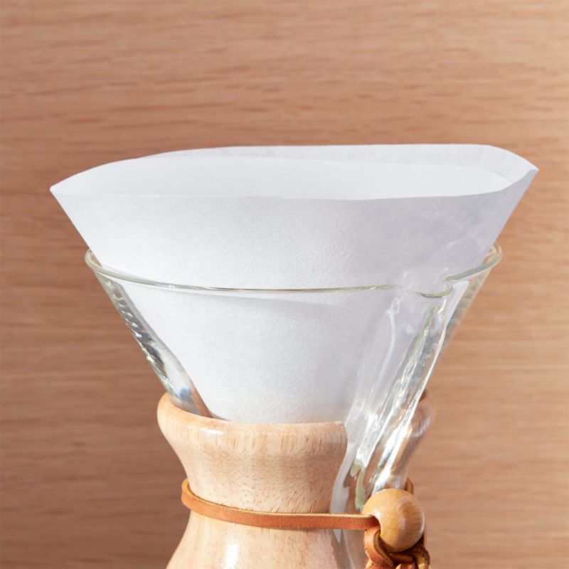 Chemex ® Round Paper Coffee Filters, Set of 100