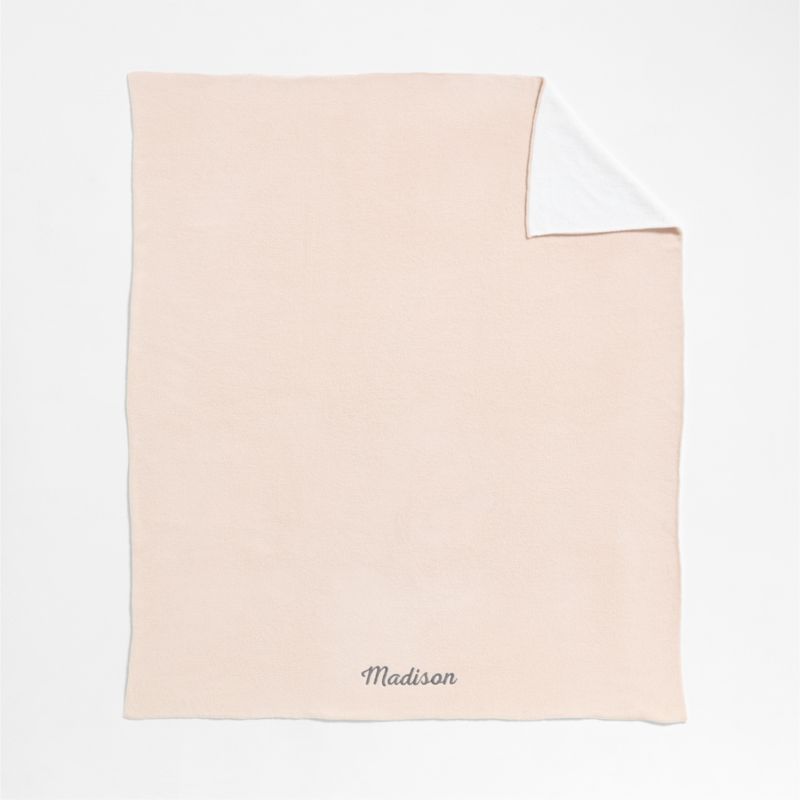 Reversible Pink Tint Chenille Kid Blanket - image 1 of 5