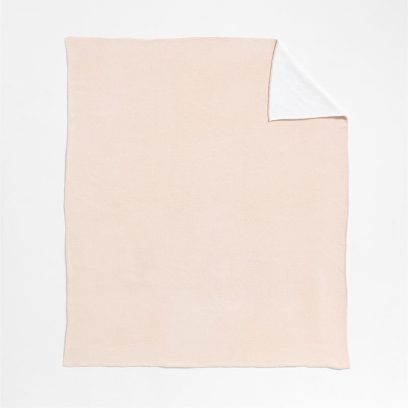 Reversible Pink Tint Chenille Kid Blanket - image 2 of 5