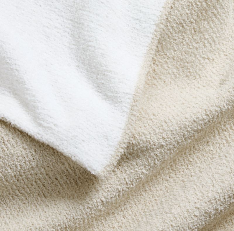 Reversible Stone Tan Chenille Kid Blanket - image 3 of 5