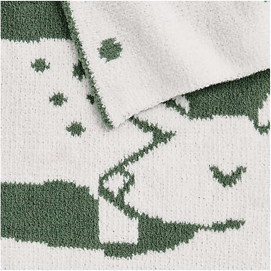 Reindeer Chenille Christmas Baby Stroller Blanket