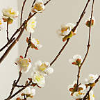 View Artificial White Cherry Blossom Flower Branch - image 4 of 6