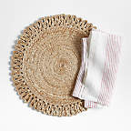 View Caliente Round Woven Jute Placemat - image 4 of 4