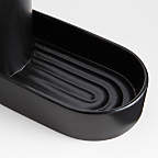 Chet Black Ceramic Sink Caddy + Reviews | Crate & Barrel Canada