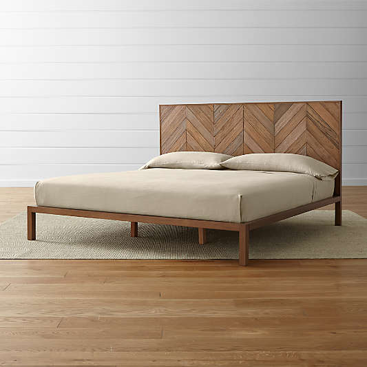 Chevron King Bed