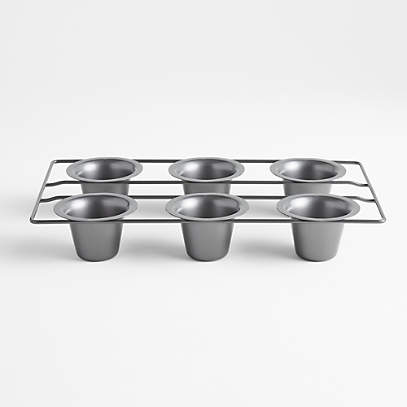 Stainless Steel Popover Pan 6 Cup