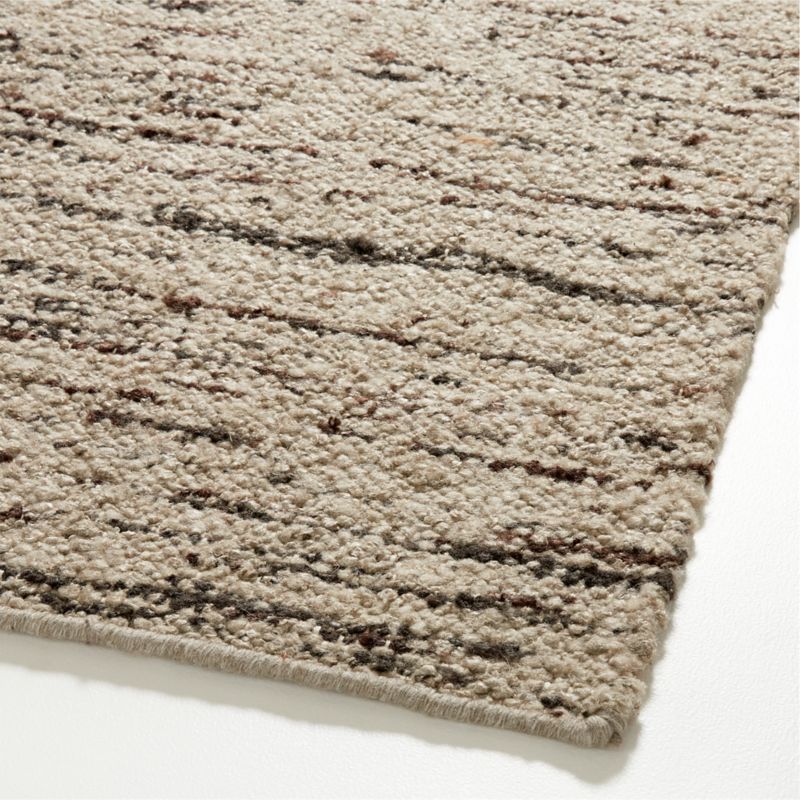 Chicago Flat Weave Handwoven Taupe Brown Rug Swatch 12"x18" - image 3 of 4