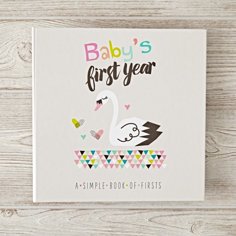 Baby's First Year Book (Pink) | Crate & Kids