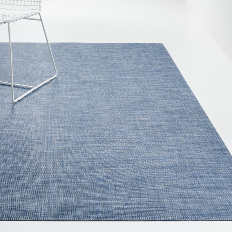 Chilewich ® Basketweave Denim Woven Indoor/Outdoor Floormat 4'x6' - image 3 of 4