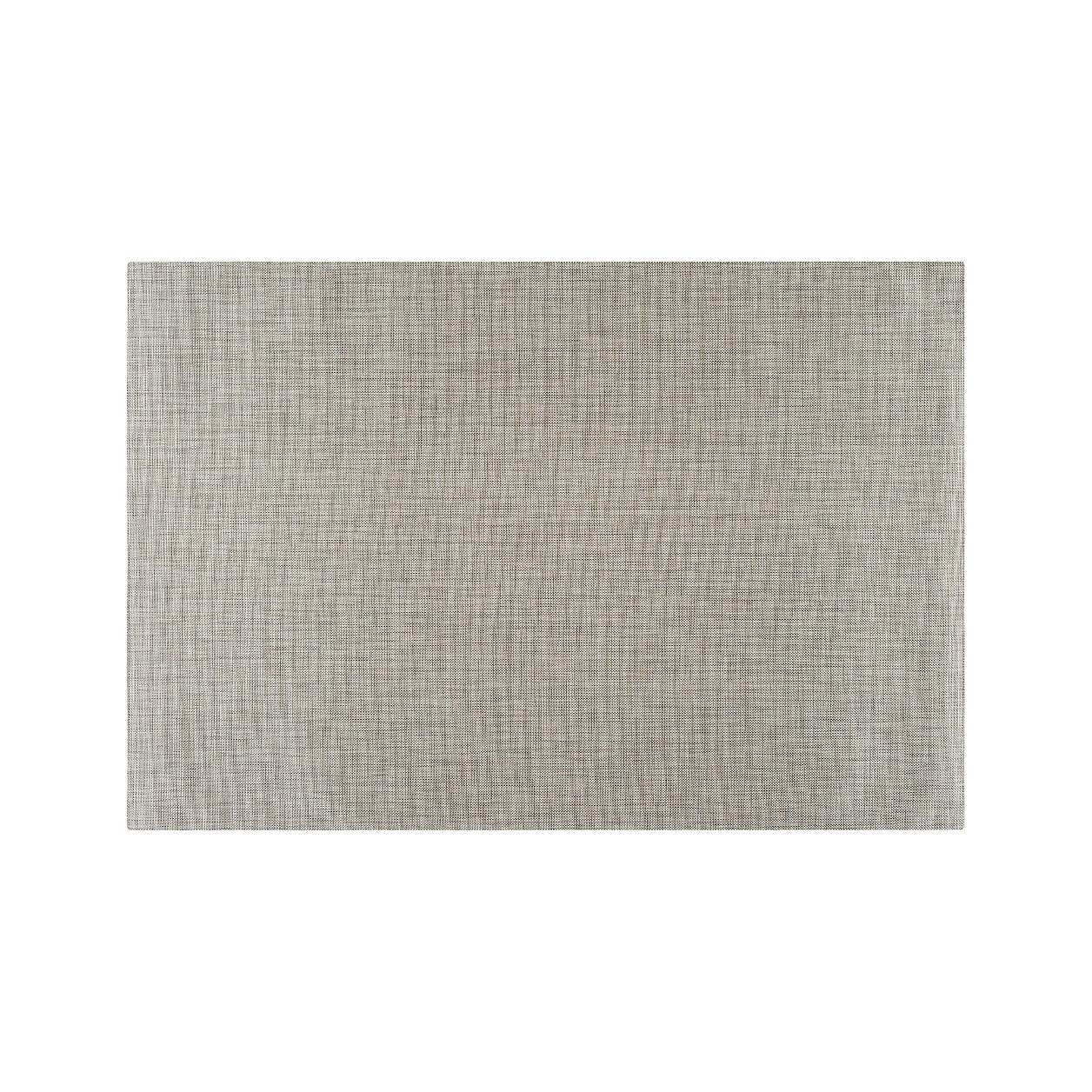 Chilewich Basketweave Oyster Woven Indoor/Outdoor Floormat 6'x9