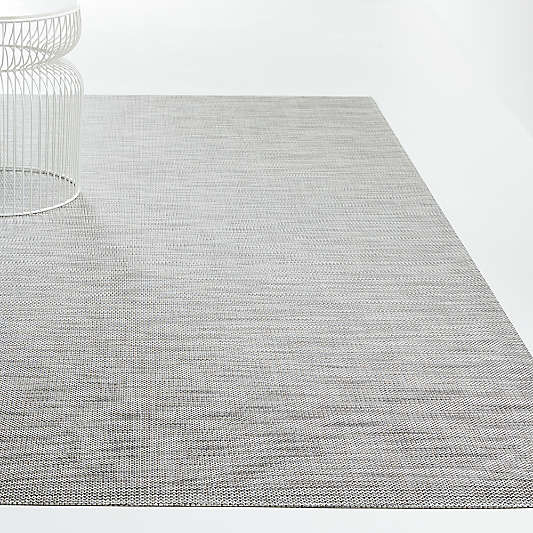 Chilewich Basketweave Oyster Woven Indoor/Outdoor Floormat 6'x9'