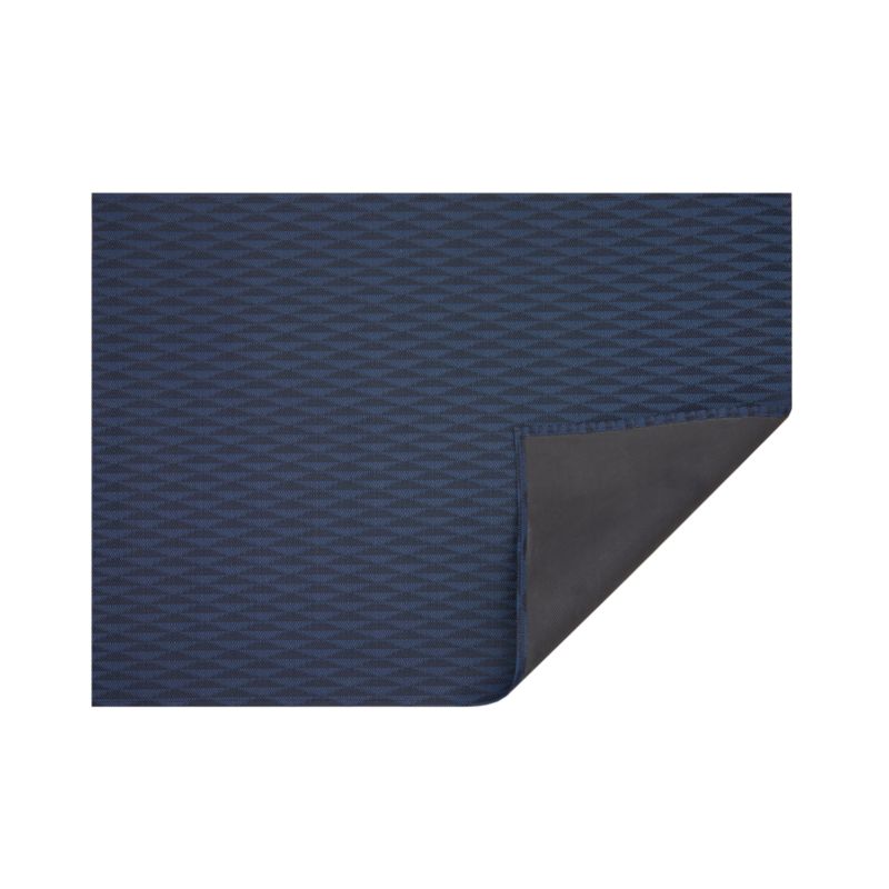 Chilewich ® Arrow Sapphire Doormat 23"x36" - image 1 of 2