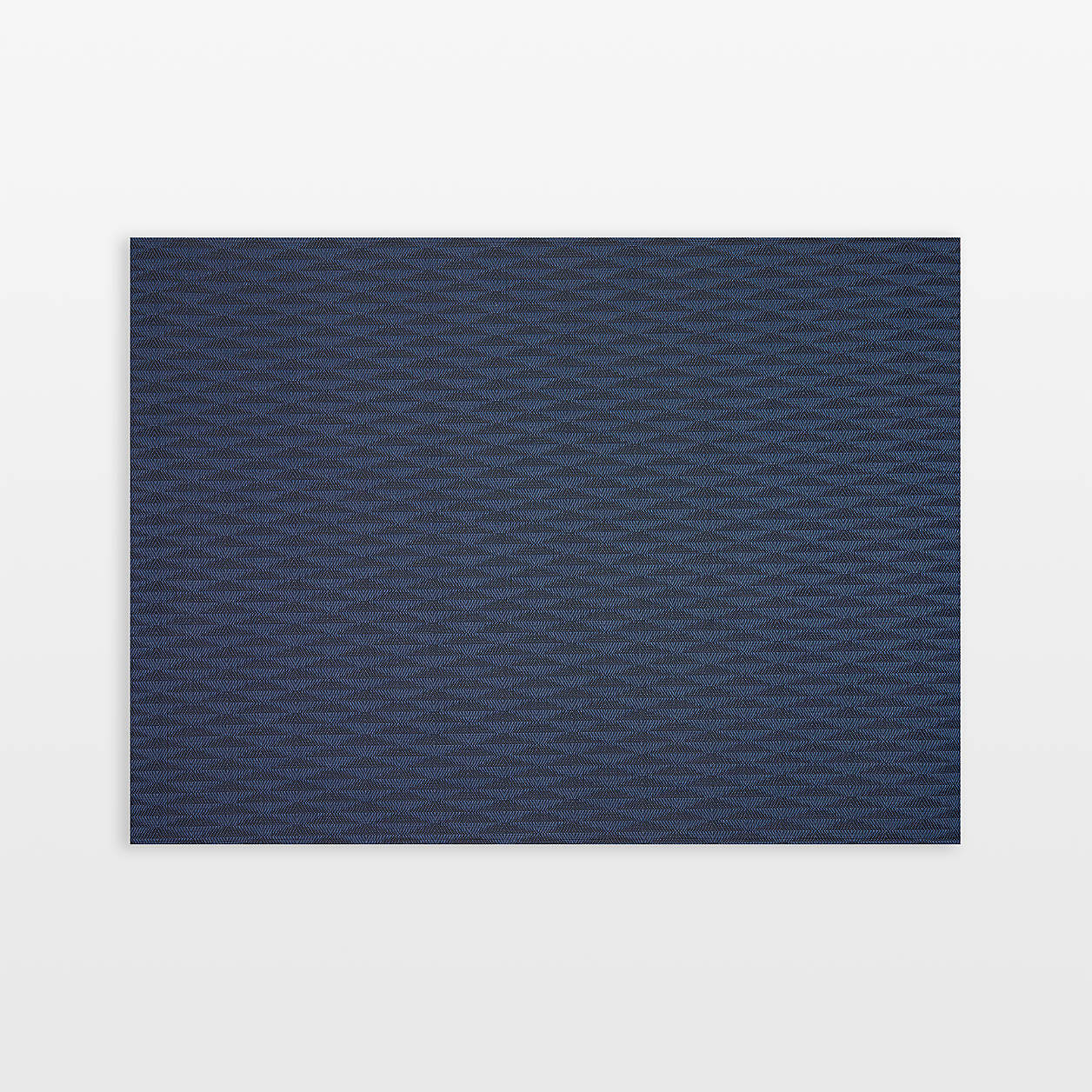 Chilewich Arrow Sapphire Doormat 35"x48" Crate & Barrel