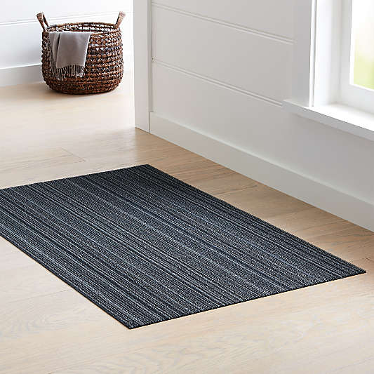 Chilewich ® Blue Stripe Woven Indoor/Outdoor Floormat 36"x60"