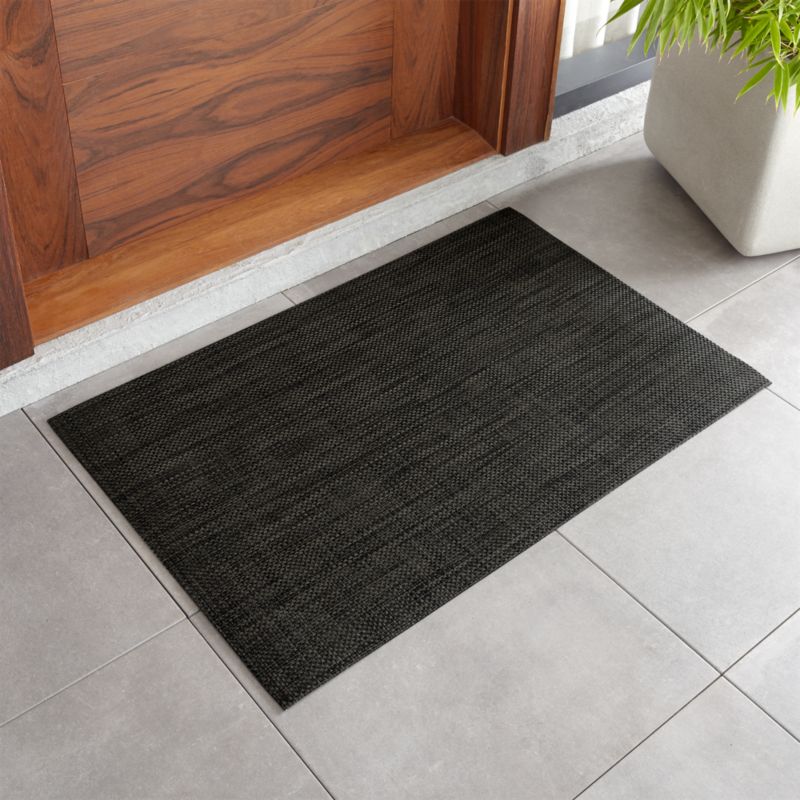 Chilewich Woven Basketweave Floor Mat – Latte – 23 x 36