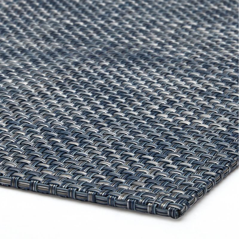 Chilewich ® Basketweave Denim Woven Indoor/Outdoor Floormat 4'x6' - image 2 of 4