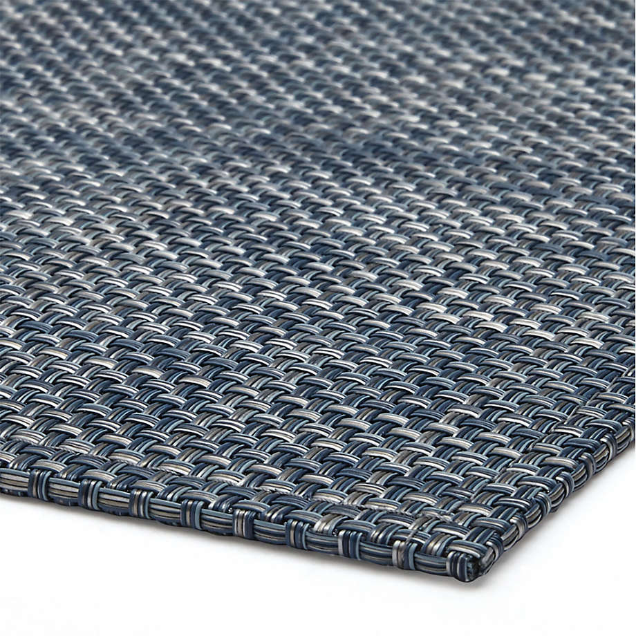 Chilewich Blue Stripe Woven Indoor/Outdoor Floormat 36x60 + Reviews