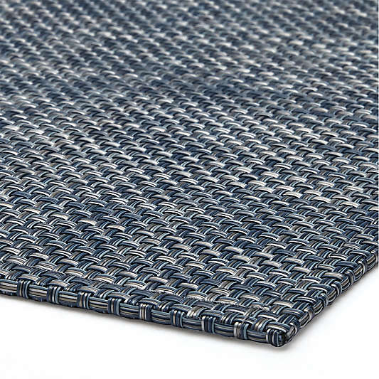 Chilewich ® Basketweave Denim Woven Indoor/Outdoor Floormat 23"x36"