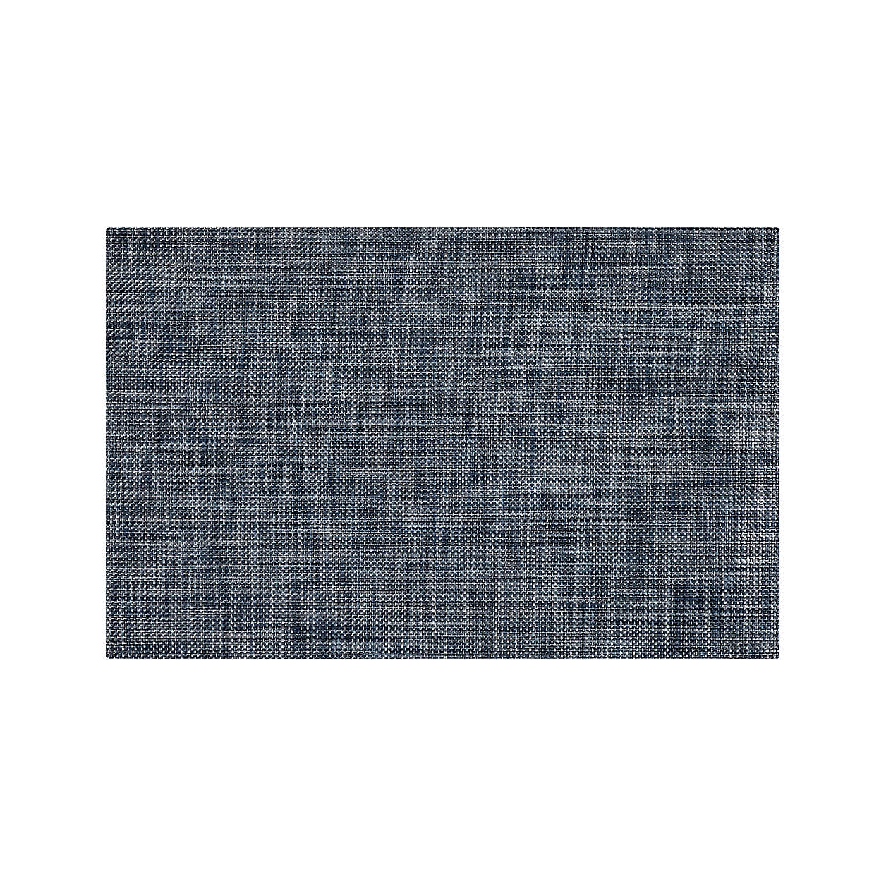 Chilewich Basketweave Denim Woven Indoor/Outdoor Floormat 23"x36