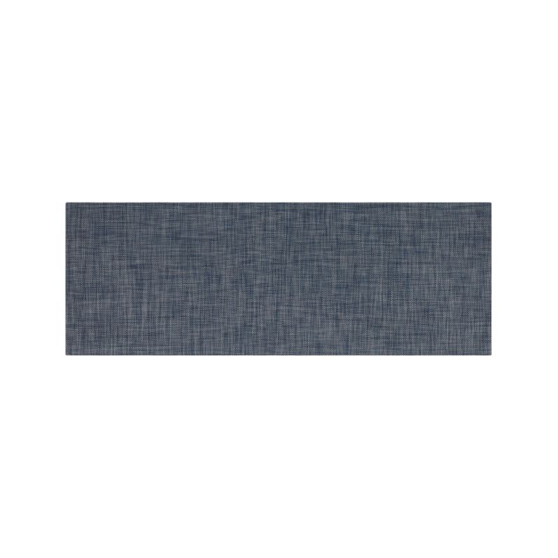 Chilewich ® Basketweave Denim Woven Indoor/Outdoor Floormat 26"x72"