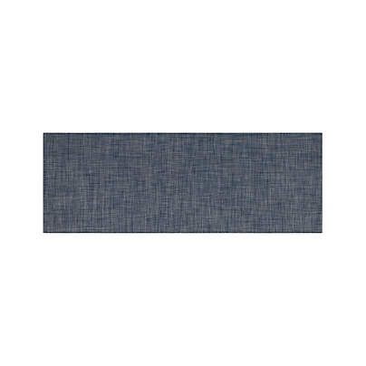 Chilewich ® Basketweave Denim Woven Indoor/Outdoor Floormat 26"x72"