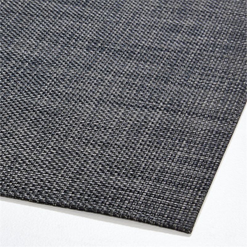 Chilewich Basketweave Carbon Indoor/Outdoor Floormat 2'x3'