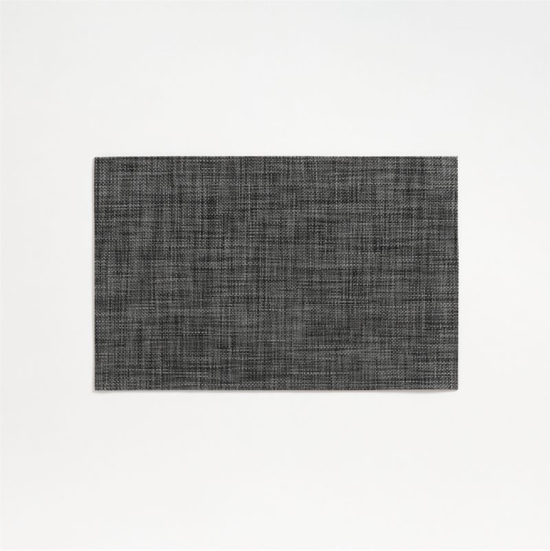 Chilewich Basketweave Carbon Indoor/Outdoor Floormat 2'x3'