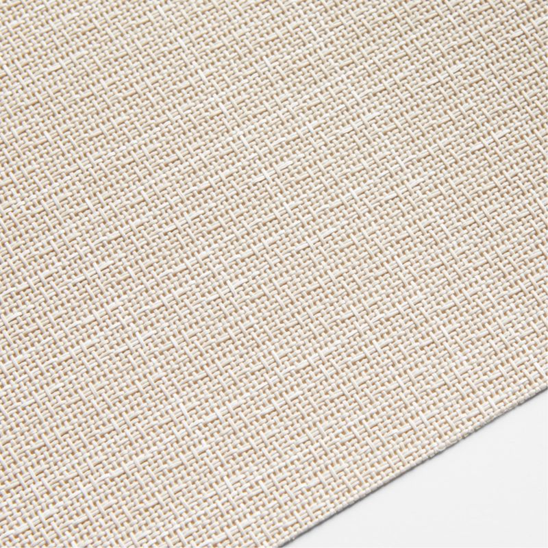 Chilewich ® Rectangular Charm Neutral Easy-Clean Vinyl Placemat