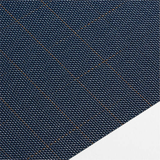 Chilewich ® Chase Rectangle Deep Indigo Placemat