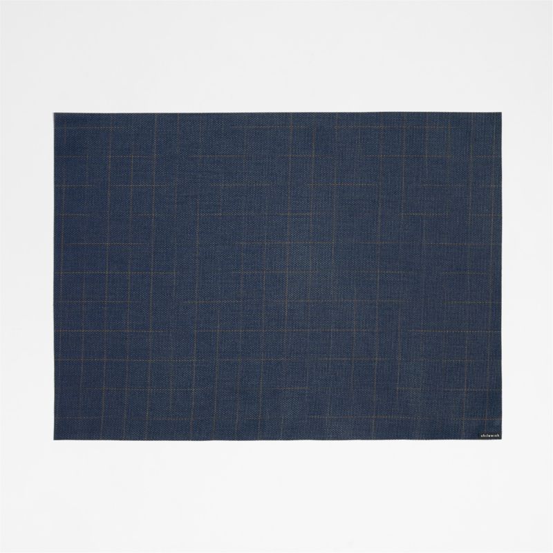 Chilewich ® Chase Rectangle Deep Indigo Placemat - image 0 of 2