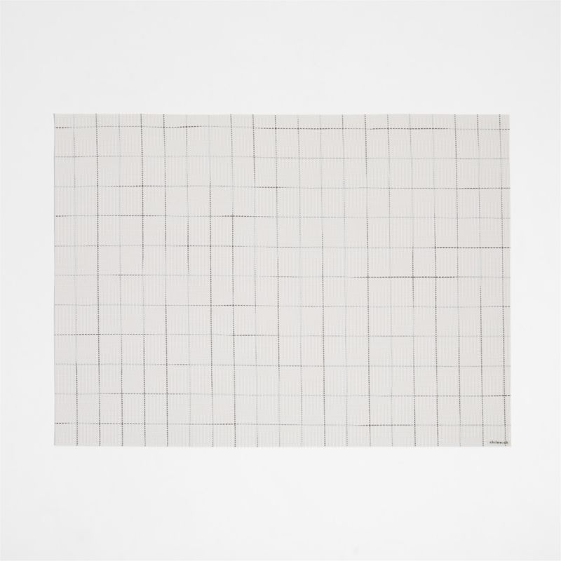 Chilewich ® Chase Rectangle Optic White Placemat - image 0 of 2