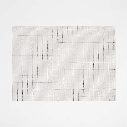 Chilewich ® Chase Rectangle Optic White Placemat