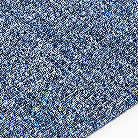 Chilewich ® Blue Rounded Square Crepe Placemat