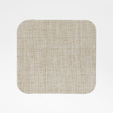 View Chilewich ® Natural Rounded Square Crepe Placemat details