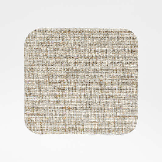 Chilewich ® Natural Rounded Square Crepe Placemat