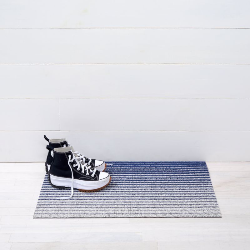 Chilewich ® Domino Denim Doormat 24"x72" - image 6 of 11