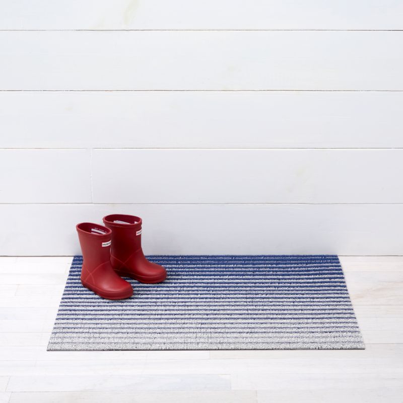 Chilewich ® Domino Denim Doormat 24"x72" - image 9 of 11