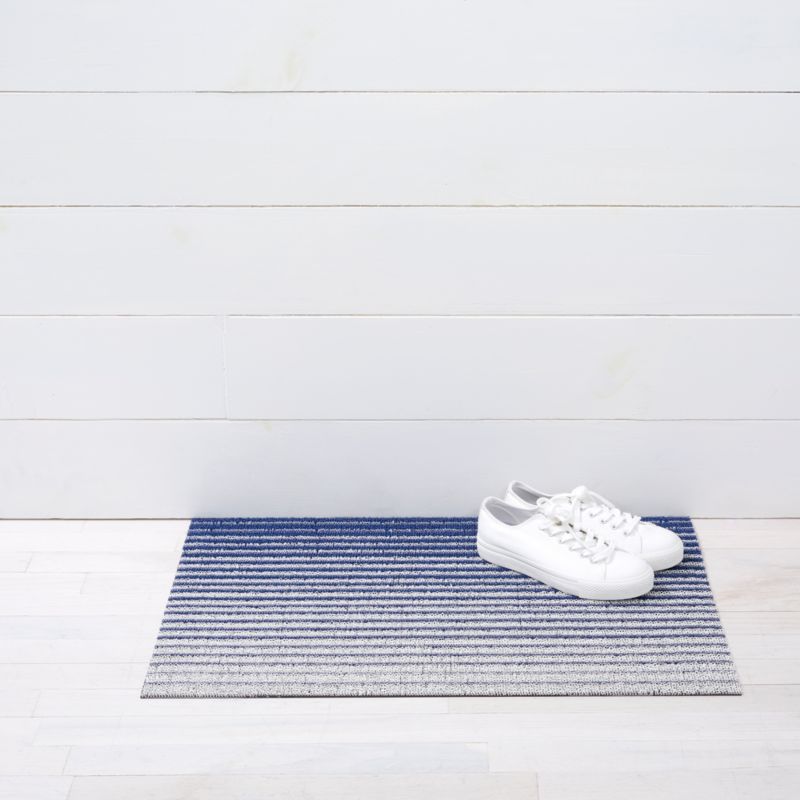 Chilewich ® Domino Denim Doormat 24"x72" - image 2 of 11