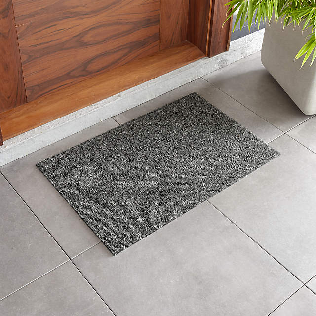 Chilewich Heathered Fog Woven Indoor/Outdoor Floormat 20x36 + Reviews