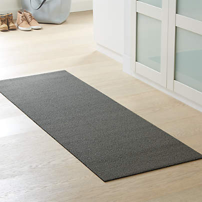 Chilewich ® Heathered Fog Woven Indoor/Outdoor Floormat 24"x72"