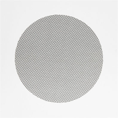 View Chilewich ® Knitty Black Easy-Clean Vinyl Placemat details