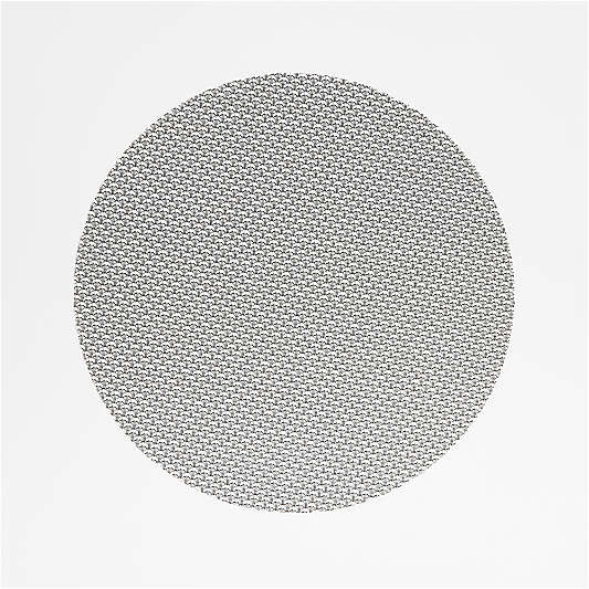 Chilewich ® Knitty Black Easy-Clean Vinyl Placemat