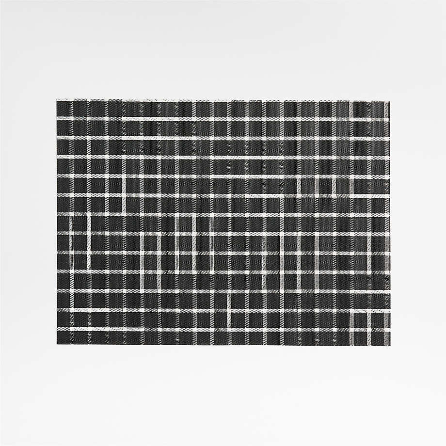 Chilewich Maze Black Placemat Crate & Barrel